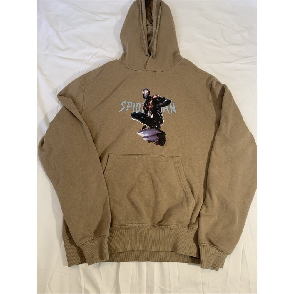 Marvel Spiderman men's beige hoodie, small size